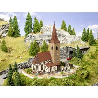 Noch Spur N 63906 - Kirche St. Georg mit micro-sound Glockenläuten