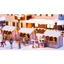 Noch H0 65610 - Kombi-Set Auf dem Weihnachtsmarkt