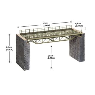 Noch H0 67024 - Brückenfahrbahn gerade