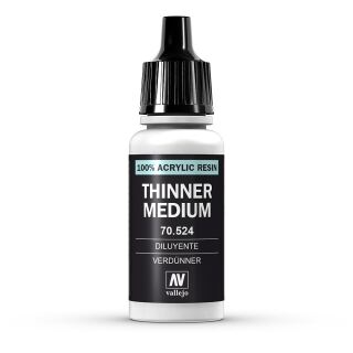 Vallejo 770524: Model Color, Verdünner, 18 ml