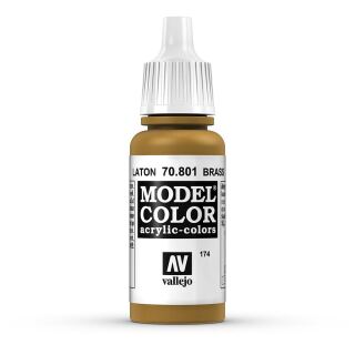 Vallejo 770801: Messing, Metallic, 18 ml