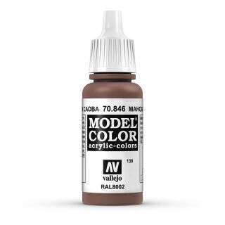 Vallejo 770846: Mahagonibraun, matt, 18 ml