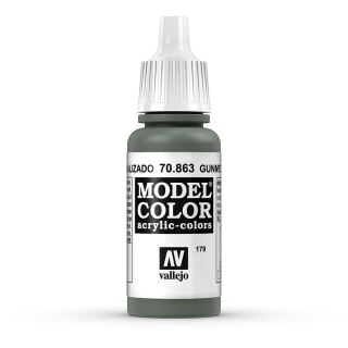 Vallejo 770863: Metallgrau, Metallic, 17 ml