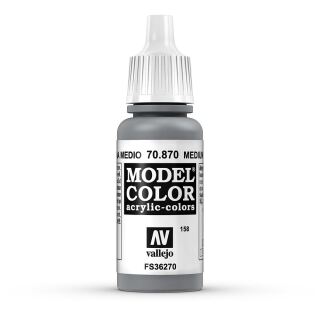 Vallejo 770870: Mittelgrau, matt, 17 ml