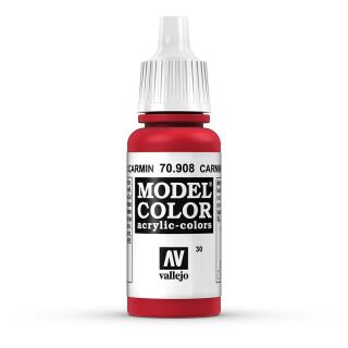 Vallejo 770908: Karminrot, matt, 18 ml
