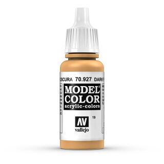 Vallejo 770927: Dunkle Hautfarbe, matt, 18 ml