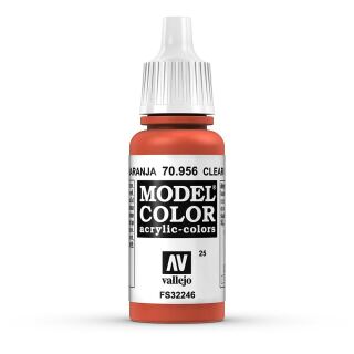 Vallejo 770956: Feuerrot, matt, 18 ml