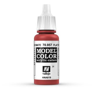 Vallejo 770957: Tomatenrot, matt, 18 ml