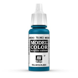 Vallejo 770963: Enzianblau, hell, matt, 18 ml