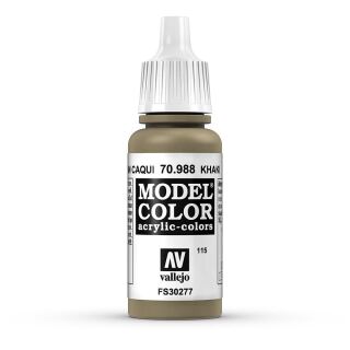 Vallejo 770988: Khakibraun, matt, 18 ml