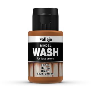 Vallejo 776513: Wash-Color, Braun, 35 ml