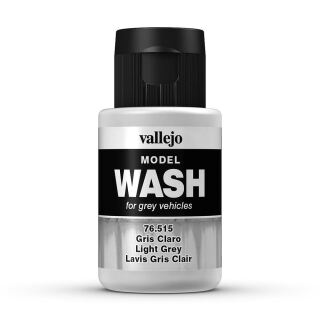 Vallejo 776515: Wash-Color, Hellgrau, 35 ml