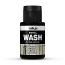 Vallejo 776518: Wash-Color, Schwarz, 35 ml