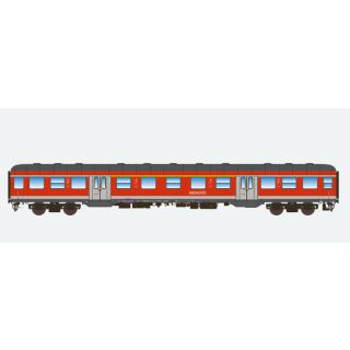 ESU H0 36516 - n-Wagen, AB nrz 418.4, 31-34 264-7, 1./2. Kl/VI, verkehrsrot (DB)