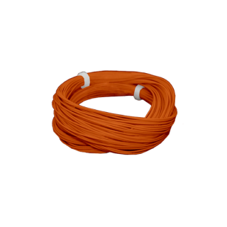 ESU 51944 - Hochflexibles Kabel, Durchmesser 0.5mm, AWG36, 2A, 10m Wickel, Farbe orange