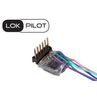 ESU 59837 - LokPilot 5 micro / 6-pin (NEM651) Direkt gewinkelt