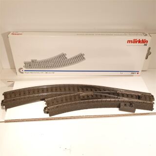 Märklin 24671 - C-Gleis Bogenweiche links R1 (360 mm) - GEBRAUCHT, OVP