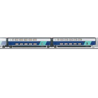 Märklin H0 43433 - Wagen-Set 2 TGV Duplex (SNCF)