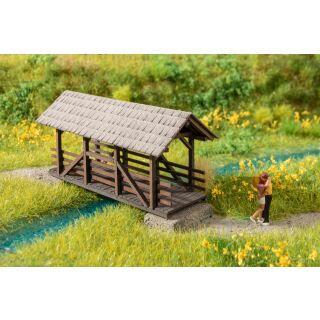 Noch H0 14372 - Überdachte Fußgänger-Brücke