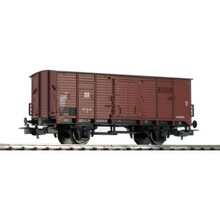 Piko H0 54986 Gedeckter Güterwagen G02 braun DR | DC | Spur H0