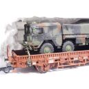 Roco Minitanks 809 Spur H0: Flachwagen der Bundeswehr -...