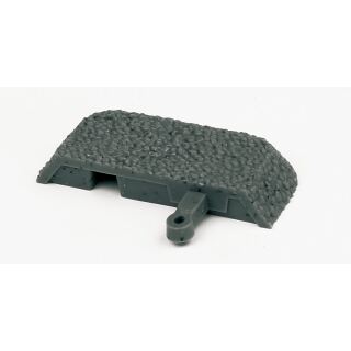 Piko H0 55445 - Gleis m. Bett. Gleisböschung Endstück (10 Stück)