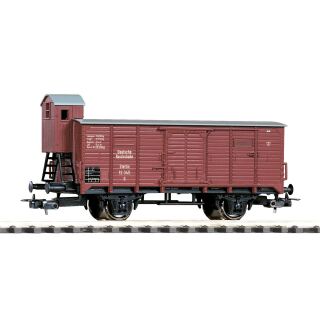 Piko H0 58907 - Gedeckter Güterwagen G02 mit Bhs DRG II (DRG)