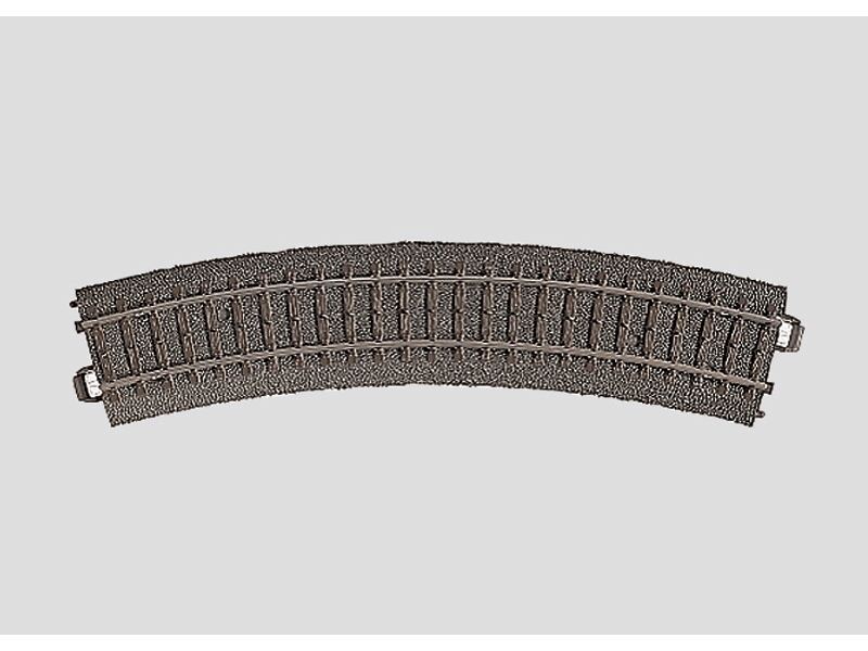Marklin : Rail Courbe (R=195mm • 45°) │ Voie Z [8520] | Modélisme