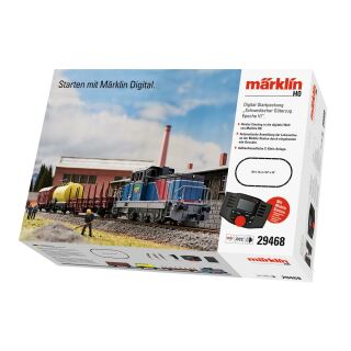 Märklin H0 29468 - Digital-Startpackung "Schwedischer Güterzug Epoche VI" (Green Cargo) 