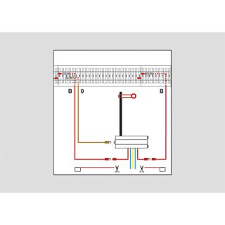 Märklin H0 74043 - Signal-Anschlussgarnitur zum C-Gleis 1 Stück