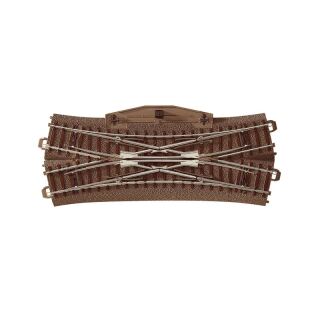 Trix H0 T62624 - C-Gleis Doppelkreuzungsweiche 188,3 mm