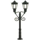 Viessmann 6473 - N Parklaterne zweiflammig schwarz 2 LEDs...