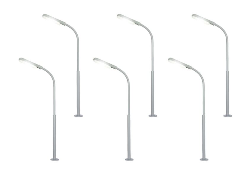Modellbahn Scheierlein - Viessmann 64906 N Peitschenleuchte 5+1 LED Höhe: 54 mm