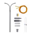 Viessmann 6723 - H0 Bausatz Peitschenleuchte doppelt 2...
