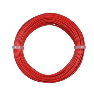 Viessmann 6863 - Kabelring 0,14 mm rot 10 m