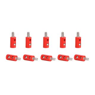 Viessmann 6871 - Querlochstecker rot 10 Stück