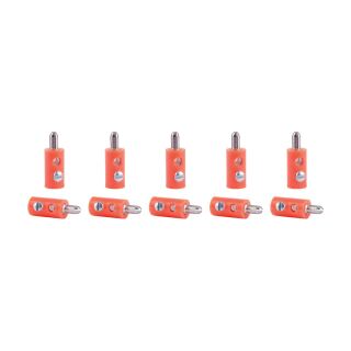 Viessmann 6875 - Querlochstecker orange 10 Stück