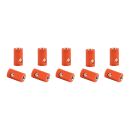 Viessmann 6884 - Muffen orange 10 Stück